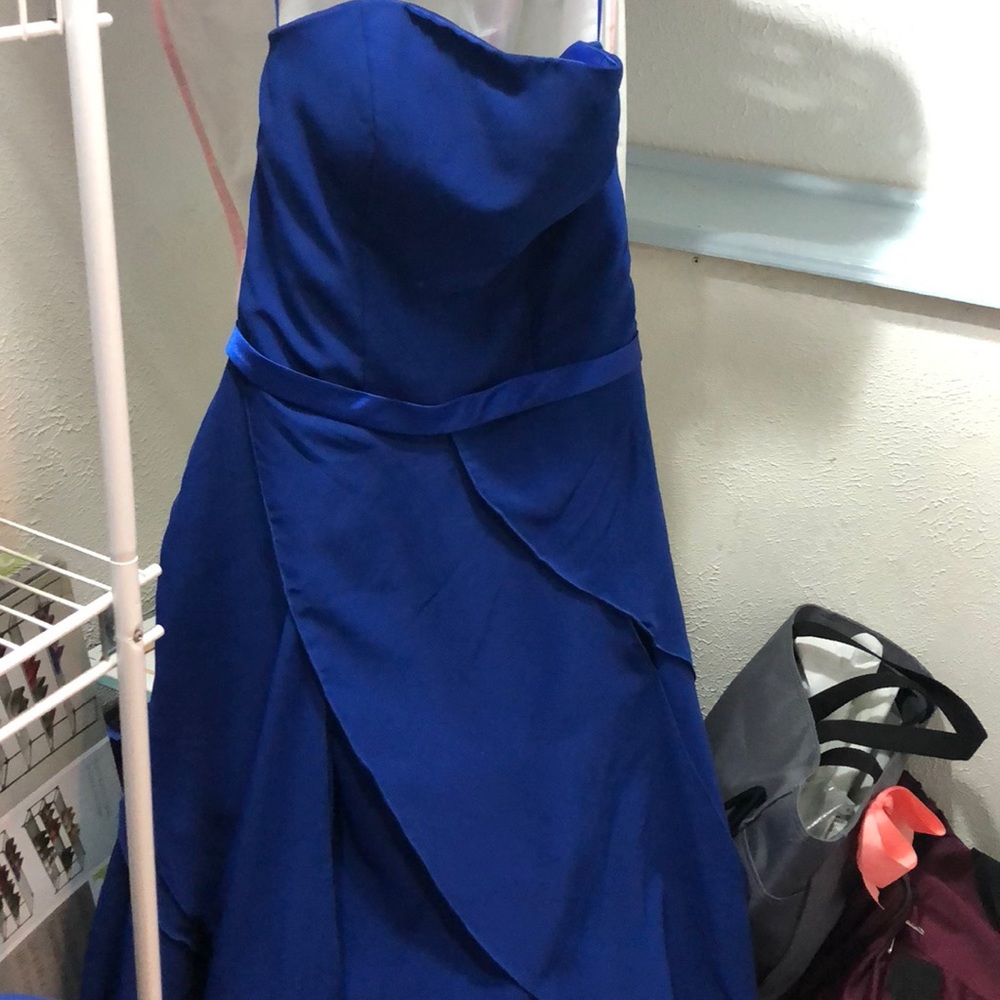 Royal blue bridesmaid dress